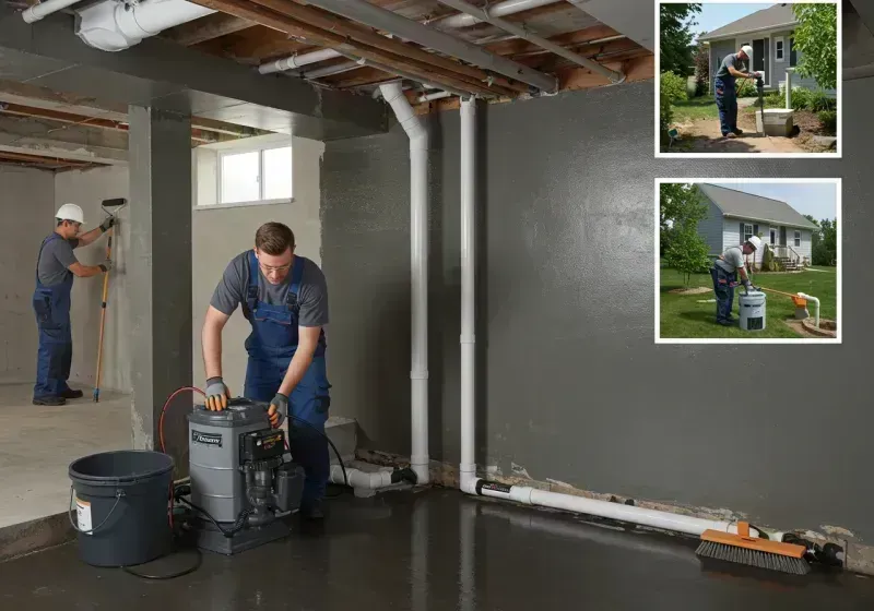 Basement Waterproofing and Flood Prevention process in Ashford, AL